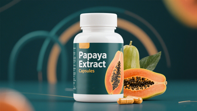 What is papaya extract tablets used for?